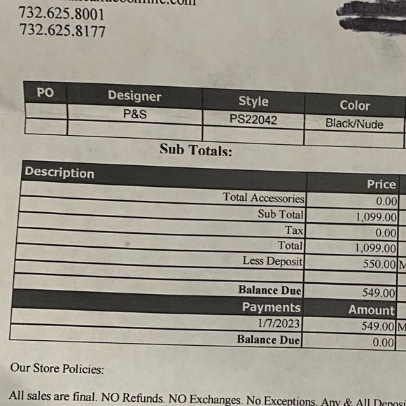 Portia & Scarlett Gown from Diane & Co - Picture 7 of 7